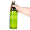 Cocktailor Glass Grolsch Beer Bottles (12-pack, 33.8 oz./1000 mL) Airtight Seal with Swing Top/Flip Top Stoppers - Home Brewing Supplies, Fermenting of Alcohol, Kombucha Tea, Wine, Soda - Green