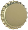 FastRack 144 Oxygen Absorbing Beer Bottle Caps, 26mm US Standard size Pry off Gold Crown Caps for Homebrew, PVC Free Caps for Beer Bottles