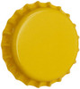 144 Oxygen Absorbing Beer Bottle Caps, 26mm US Standard size Pry off Yellow Crown Caps for Homebrew, PVC Free Caps for Beer Bottles