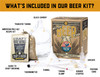 Craft A Brew - American Pale Ale - Beer Making Kit - Make Your Own Craft Beer - Complete Equipment and Supplies - Starter Home Brewing Kit - 1 Gallon