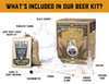 Craft A Brew - Light - Craft Lager - Beer Making Kit - Make Your Own Craft Beer - Complete Equipment and Supplies - Starter Home Brewing Kit - 1 Gallon