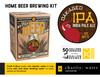 Craft A Brew - Oak Aged IPA - Beer Making Kit - Make Your Own Craft Beer - Complete Equipment and Supplies - Starter Home Brewing Kit - 1 Gallon