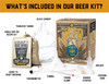 Craft A Brew - Single Hop IPA (Cascade) - Beer Making Kit - Make Your Own Craft Beer - Complete Equipment and Supplies - Starter Home Brewing Kit - 1 Gallon