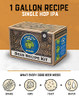 Craft A Brew Single Hop IPA Refill Recipe Kit - 1 Gallon - Ingredients for Home Brewing Beer