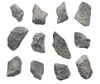 EISCO 12PK Raw Gray Limestone, Sedimentary Rock Specimens - Approx. 1" - Geologist Selected & Hand Processed - Great for Science Classrooms - Class Pack