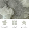 Mineralist Collection Crystal Healing Stones, Zeolite Crystal, 2-3 Inch High Energy Quartz Rock, Rainbow Love Palm Stone for Reiki, Yoga, Meditation, Chakra, Spiritual Decorative Gemstone