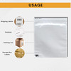 300 Pack Buck UPS Shipping Label Pouches 6.5” x 10” - Packing Slip Envelope Sleeves with Self-Adhesive Peel & Seal - Clear Plastic & Waterproof Mailing Envelopes Ideal for Invoice & Packaging