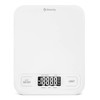 Food Kitchen Scale, Digital Mechanical Weighing Scale, Grams and Ounces for Weight Loss, Baking, Cooking, White