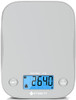 Food Kitchen Scale, Digital Weight Grams and oz for Cooking, Baking, Meal Prep, and Diet, Medium, Gray