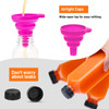 Moretoes 64pcs 16oz Juice Bottles, Reusable and Take Out Juicing Bottles, Clear Containers for Smoothie, Drinking and Other Beverages