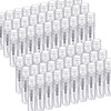 Fandamei Mini Spray Bottle, 60PCS 2ml Mini Clear Plastic Spray Bottle Empty, Fine Mist Refillable Mini Perfume Bottle. Small Empty Sample Containers Bottle. 2ml, 60 Pack, Clear