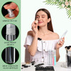 300 Pcs Mini Spray Bottles Clear Refillable Glass Perfume Bottles Fragrance Scent Sample Perfume Atomizer Glass Empty Travel Sprayer Pocket Dispenser Refillable Container (10ml)