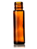 1/3 oz (10ml) Amber Glass Roll on Bottles with Plastic Balls and Caps