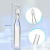 Polyspring Insert Clear Glass, 6mm Insert Diameter,HPLC Vial Insert Volume 200µl (Pack of 100)