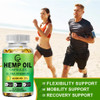 (2-Pack) High Potency Hemp Oil Capsules - 180 Veggie Softgels - 60,000 Maximum Strength, Immune System Support, Focus Calm, Relaxation, Mood, Pure Extract, Organic, Vegan, Non-GMO