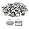 20mm Flip Off Caps, 100 Pcs Flip Off Caps Flip Off Seals Flip Off Vial Seals Plastic Aluminum Caps Cover for Glass Vial, Grey