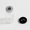 20mm Black Flip Top Caps-100 Pcs Aluminum-Plastic Black Caps for Glass Vial-1754498667