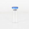 20mm Blue Flip Top Caps-100 Pcs Aluminum-Plastic Blue Caps for Glass Vial