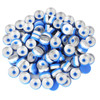 13mm Blue Flip Top Caps-100 Pcs Aluminum-Plastic Blue Caps for Glass Vial