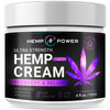 HEMP POWER Cream with Hemp, Menthol, MSM Arnica, Support Your Back, Muscles, Joints, Neck, Shoulder, Knee, Nerves - 4 Fl Oz
