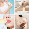 20 Pcs 60ml/2oz Deodorant Containers Plastic Refillable Deodorant Holder Twist Up Top Filling Stick Tube for DIY Body Lotion Sunscreen Balm - Transparent