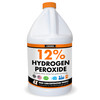 Chromex Hydrogen Peroxide 12 Percent Food Grade, 4X Power Concentrated Solution, Dilutes to 4 Gallons, Versatile Uses Include Topical Care, Home, Kitchen, Bath Cleaner, Laundry, Whitening, 1 Gallon