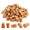 Owevvin 100 Pieces #7 Tapered Cork Plugs, Premium Blank Wine Corks Wine Stoppers Replacement Corks, 0.8 x 0.6 x 1 Inch