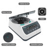 Lab High Speed Centrifuge Machine 12000rpm Bechtop Microcentrifuges 3 in 1 Rotor for 0.2/0.5/1.5/2mL Tube Capacity
