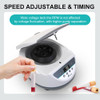 Benchtop Centrifuge Machine for PRP Digital Lab Centrifugadora de Plasma 2ml/5ml/ 10ml /15mlx8 Capacity,500-5000rpm|3074xg w/Timer