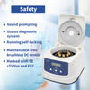 Lab PRP Centrifuge Machine 8x15mL/10mL/7mL/1.5-5ml, 300-4000rpm(Max. 1860xg),Digital Lab PRF Centrifuge Timer 30sec-99min55sec/Continuous Mode,Noise≤55dB.110V