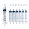 5mL Luer Lock Syringe (No Needle) - Sterile, Individually Wrapped - Pack of 30, Accurate Liquid Measurement, Leak-Proof Design