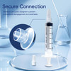 5mL Luer Lock Syringe (No Needle) - Sterile, Individually Wrapped - Pack of 30, Accurate Liquid Measurement, Leak-Proof Design