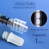 1mL Luer Lock Syringe (No Needle) - Sterile, Individually Wrapped - Pack of 30, Accurate Liquid Measurement, Leak-Proof Design