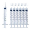 3mL Luer Lock Syringe (No Needle) - Sterile, Individually Wrapped - Pack of 30, Accurate Liquid Measurement, Leak-Proof Design