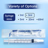 3mL Luer Lock Syringe (No Needle) - Sterile, Individually Wrapped - Pack of 30, Accurate Liquid Measurement, Leak-Proof Design