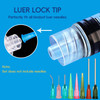 3mL Luer Lock Syringe (No Needle) - Sterile, Individually Wrapped - Pack of 30, Accurate Liquid Measurement, Leak-Proof Design