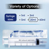 20mL Luer Lock Syringe (No Needle) - Sterile, Individually Wrapped - Pack of 30, Accurate Liquid Measurement, Leak-Proof Design