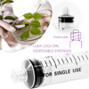 100 Pack, ONE-CARE 20ml Luer Lock Syringe, Sterile, Individually Wrapped 100 Syringes, Accurate Liquid Measurement