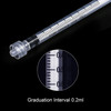 30Pack 1ml Luer Lock Syringe Without Needle - 1cc Plastic Syringes Individually Sterile Sealed with Tip Caps, No Needles ( 30Pack 1 ml )