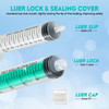 SHAOTONG 20ml Syringe without Needle Luer Lock Syringes with Cap, Sterile, 10 Pack