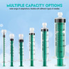 10ml/cc Syringe Without Needle Luer Lock Syringes with Cap, Sterile, Disposable, 50 Pack