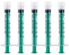 3ml/cc Syringe Without Needle Luer Lock Syringes with Cap, Sterile, Disposable, 50 Pack