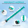 3ml/cc Syringe Without Needle Luer Lock Syringes with Cap, Sterile, Disposable, 50 Pack