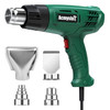 Heat Gun, Heavy Duty Hot Air Gun Kit Dual Temperature Settings 572℉~932℉ (300℃-500℃), Overload Protection with 4 Nozzles for Crafts, Shrink Wrapping/Tubing, Paint Removing, Epoxy Resin