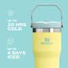 STANLEY IceFlow 2.0 Flip Straw Tumbler with Handle 30 oz | Twist On Lid and Flip Up Straw | Leak Resistant Water Bottle | Insulated Stainless Steel | BPA-Free | Twilight