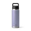 YETI Rambler 26 oz Bottle, Leakproof, Vacuum Insulated, Stainless Steel with Chug Cap, Cosmic Lilac