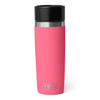 YETI Rambler 16 oz Travel Bottle, Stainless Steel, Vacuum Insulated with Leakproof Commuter Cap, Tropical Pink