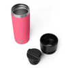 YETI Rambler 16 oz Travel Bottle, Stainless Steel, Vacuum Insulated with Leakproof Commuter Cap, Tropical Pink