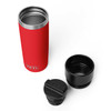 YETI Rambler 16 oz Travel Bottle, Stainless Steel, Vacuum Insulated with Leakproof Commuter Cap, Rescue Red
