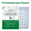 Chlorophyll and Hydrocolloid Acne Patches